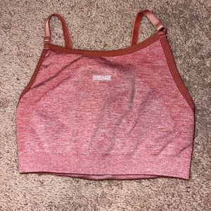 Gymshark Pink High Neck Sports Bra